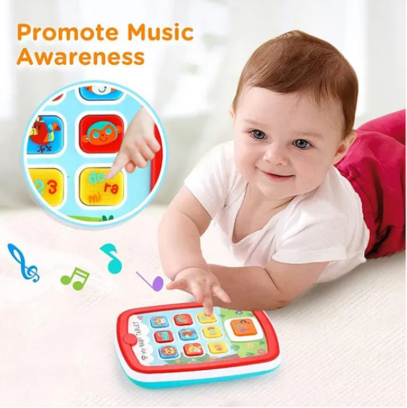 My Baby Tablet Toy Educational Animals Numbers And Color Cognative Learning Baby Tablet Toy For Babies And Kids - Multicolor