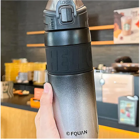 Hot And Cold Stainless Steel Thermos Flask Thermosteel Bottle, Insulated Water Bottle For Office Home Travel School Sports Water Bottle 660 ml (Pack of 1 Color May Vary)
