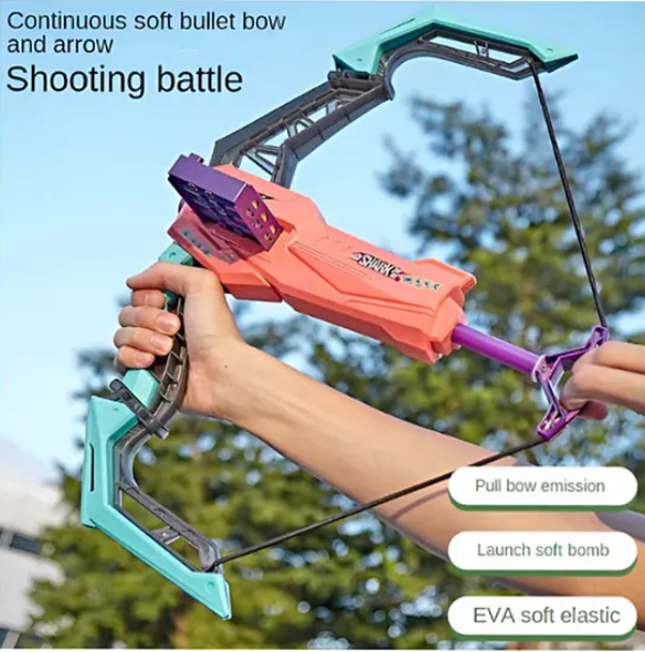 Shark Shoots Arrows Archery Toys For Kids Fun Educational Learning Kids Toys Outdoor Sports Toys (Pack of 1 Color May Vary)