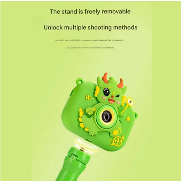 Digital Handy Portable Cute Cartoon Kids Camera Full HD 1080P 2.0 Screen with Inbuilt Games And Tripod Stand (Pack of 1 Color May Vary)