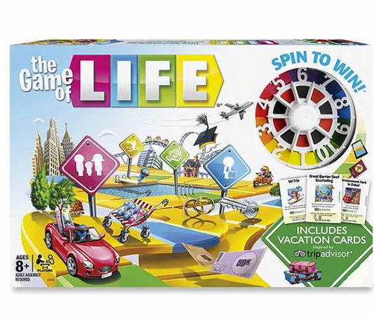 The Game of Life Board Game - Multicolour