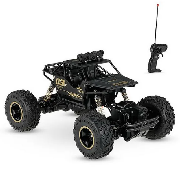 Yamama Remote Control Rock Crawler Toy - Black/Gold