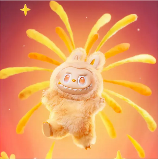 Cute Labubu Energy Monster Style Vinyl Plush Keychain Mystery Box Collectible Toy for Kids & Adults 17 cm (Pack of 1 - Color and Design May Vary)