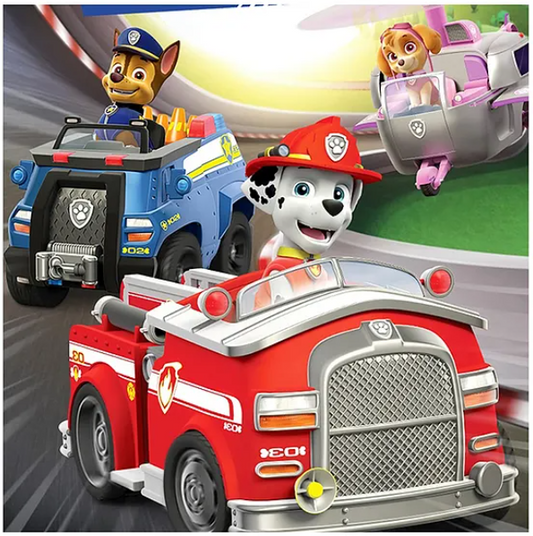 9 Pcs Dog Paw Patrol Theme Cars Toy Set Die-Cast Pull Back Cars Toys For Kids Fun Kids Engaging Dog Special Patrolling On Cars Toys - Multicolor