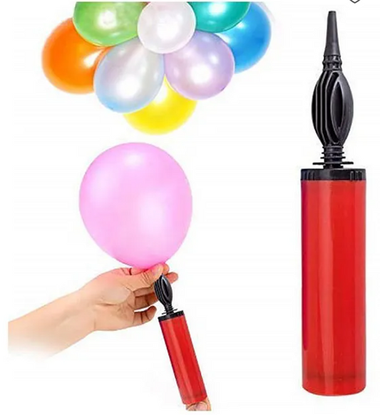 Balloon Manual Hand Air Pump For Parties And Decorations Air Balloon Pumps - Multicolor