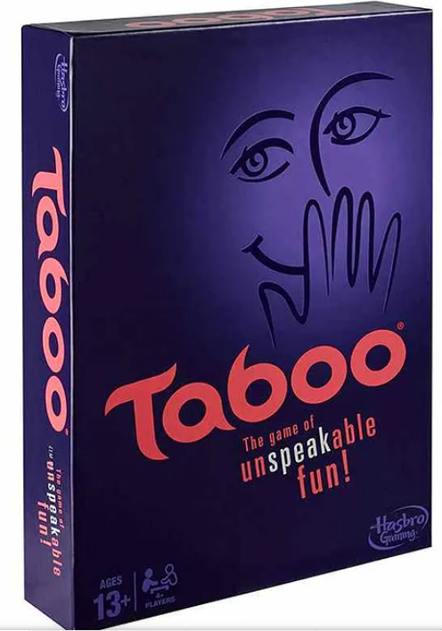 Taboo Board Game Purple - 260 Cards