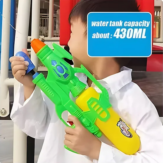 Water Gun Toys For Kids Long Range Squirt Guns High Capacity Water Fighting Toy For Outdoors Swimming Holi Toys Summer Kids Toys Holi Pichkari Gun Toys (Pack of 1 Color May Vary)