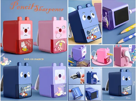 Cute Cartoon Shaped Pencil Sharpener