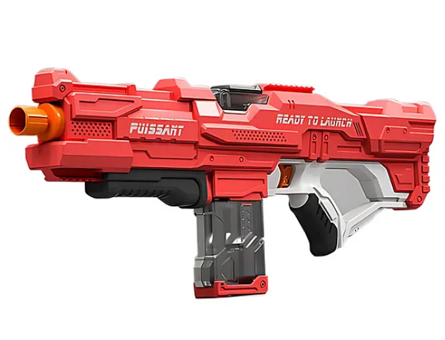 Chargeable Electric Water Gun Toy with High-Pressure Continuous Shooting 450 ml capacity Automatic water filling| Holi water Gun- Color May Vary