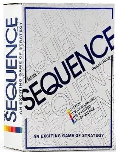 Creative Sequence Game Set - White Blue