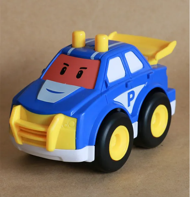 Friction Powered Rescue Team Toy Car Set For Kids 4 pieces - Multicolor