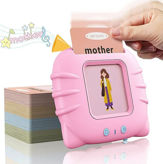 112 colorful Double-Sided Educational Learning Talking Flash Cards Cards 224 Words (Colour May Vary)