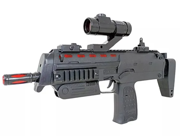 Musical Assault Gun Toys For Kids With LED Lights, Thrilling Sound And Laser Fun Entertainment Kids Toys - Multicolor