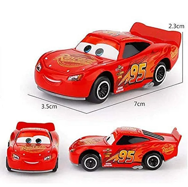 Free Wheel Diecast Metal Toy Car Set Multicolor Mini Vehicles for Kids High speed Die cast metal cars Speed Racing Car Set-6 pcs