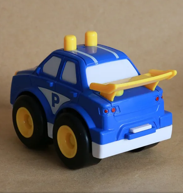 Friction Powered Rescue Team Toy Car Set For Kids 4 pieces - Multicolor
