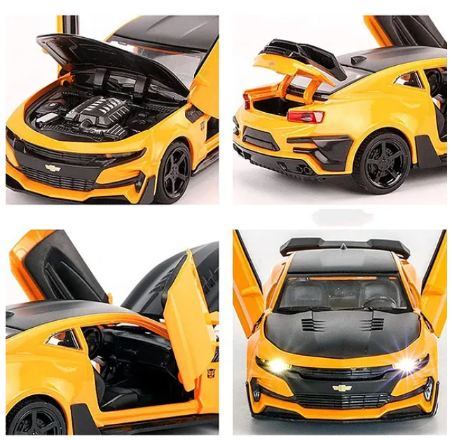 1 32 Chevrolet Camaro Bumblebee Diecast Metal Car