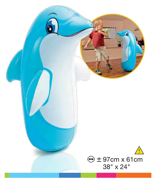 3D Animal Print Hit Me Toy (Colour & Print May Vary)