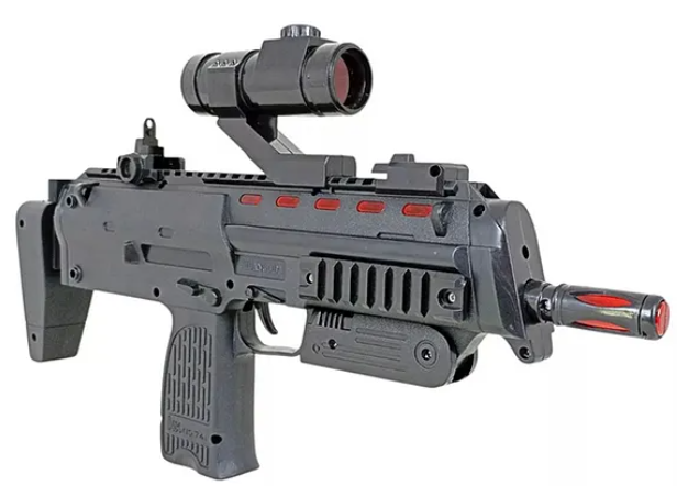 Musical Assault Gun Toys For Kids With LED Lights, Thrilling Sound And Laser Fun Entertainment Kids Toys - Multicolor