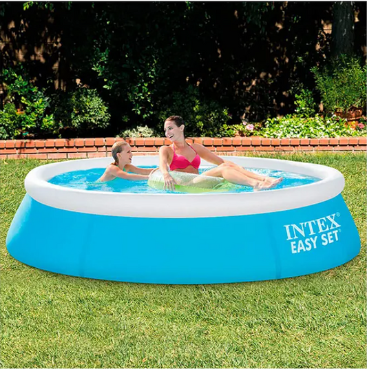 Easy Set Inflatable Swimming Pool - Blue